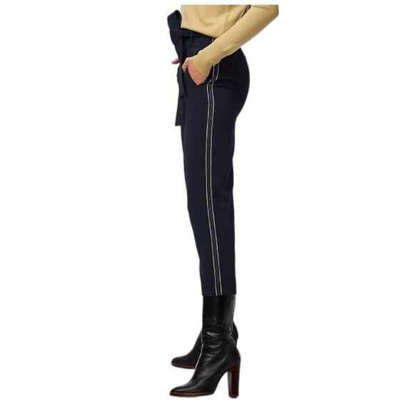 Aritzia Babaton Black Jallade Crepe Trouser Pants Size 2 NO BELT - Picture 1 of 8